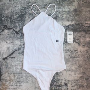 Abercrombie Halter Bodysuit NWT